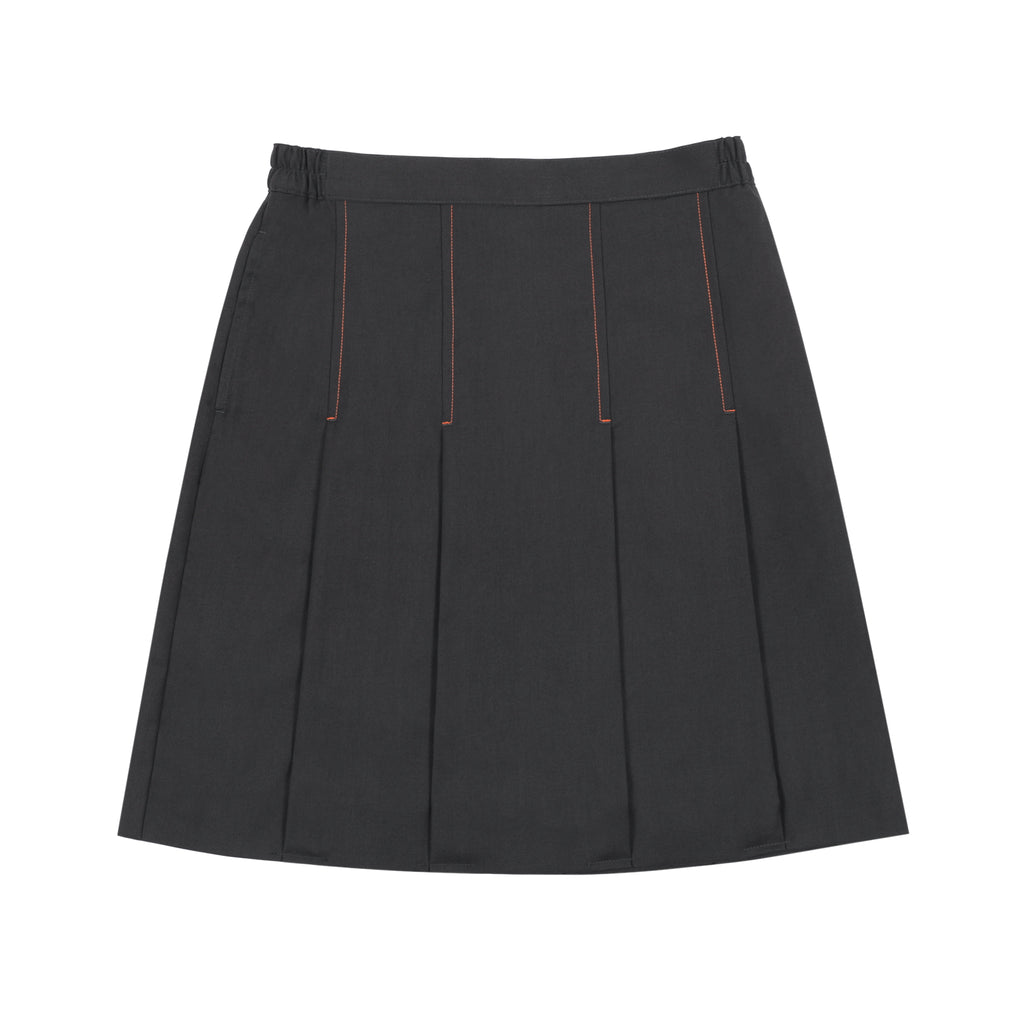 HKUGAC Girls Winter Pleated Skirt - Grey