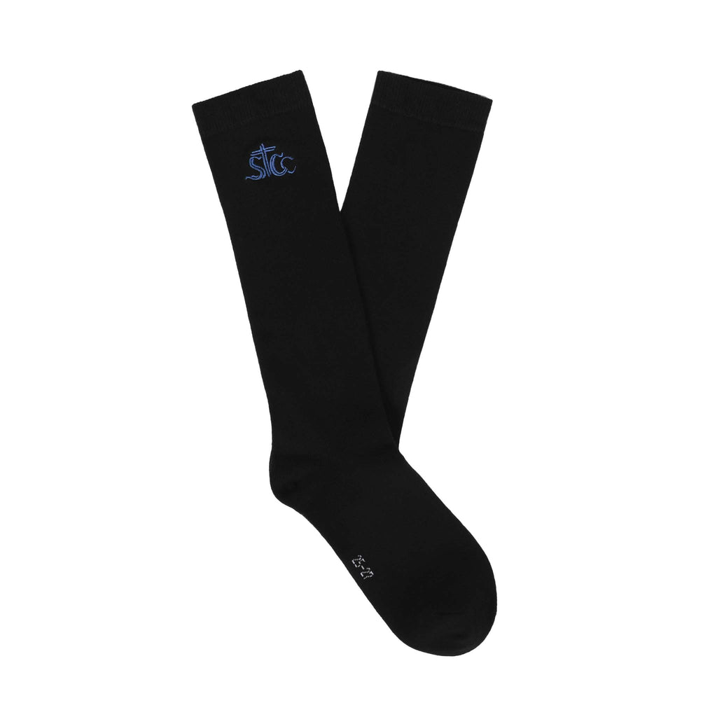 STCC Girls Winter Socks - Black