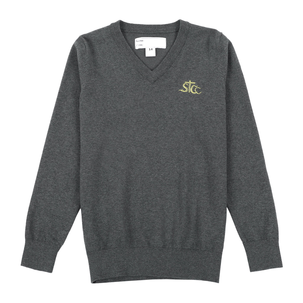 STCC Unisex Knitted Sweater - Grey